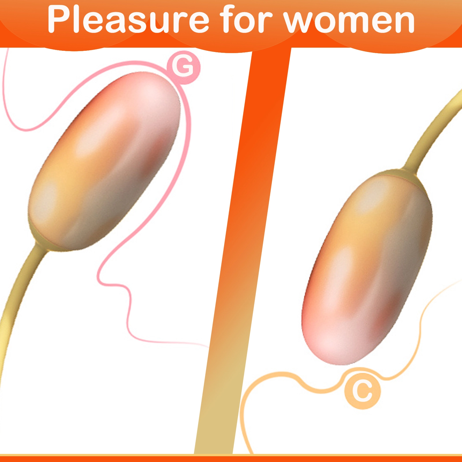 女性愉悦的产品展示