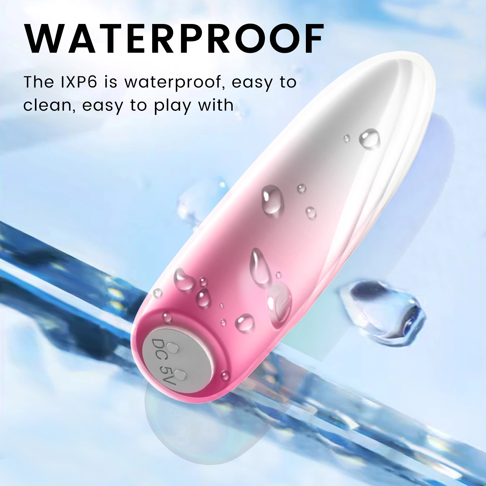 防水设计,易于清洗和使用